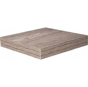 police Samodržící nástěnná police 23 cm - Hylly - Dub hnědý