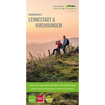 Wanderkarte Lennestadt & Kirchhundem 1: 25 000