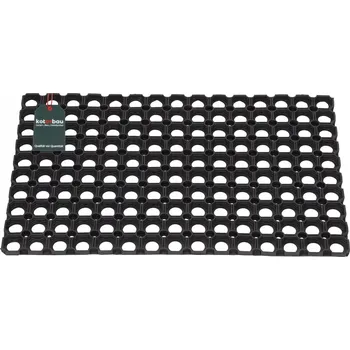 Rohožka GUMOVÁ AŽUROVÁ ROHOŽKA PŘED DVEŘE 60 CM