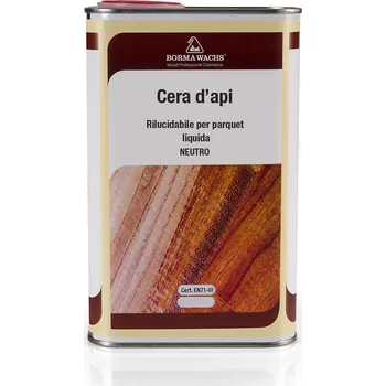 Olej na dřevo Borma Wachs Vosk tekutý na parkety 5L