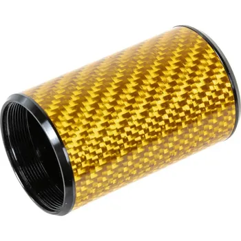 Airsoft Karbonová vložka / pouzdro pro nasvětlovací tlumiče FLARE - zlatá, E-Shooter