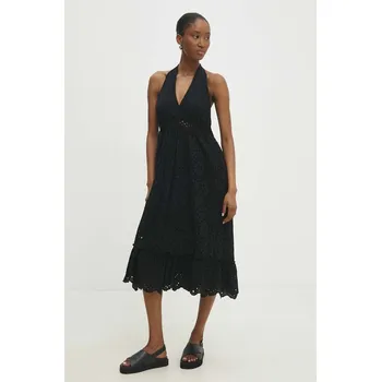 Dámské šaty Šaty Answear.LAB černá barva, mini 9612.fkk 99X, vel. S/M