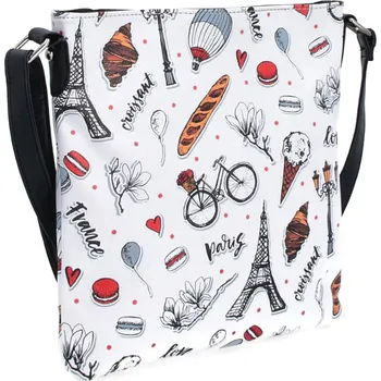 Kabelka Indee 9300-38C crossbody kabelka s potiskem