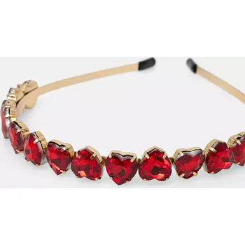 Čelenka Čelenka do vlasů Answear.LAB BRCL.13.ios červená 33X, vel. ONE SIZE