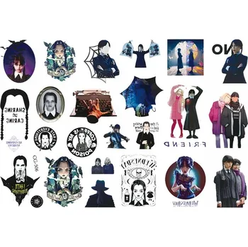 Odstranitelné tetování Smyvatelné tetování pro děti WEDNESDAY CG506