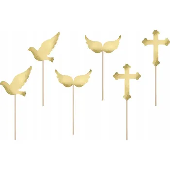 Party dekorace Ozdoby na dort / Toppery na dort