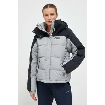 Bunda Columbia dámská, šedá barva, zimní 2055601 09X, vel. XL