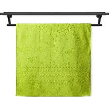 Osuška Veba Granada, plážová, 104 × 180 cm, sytá zelená