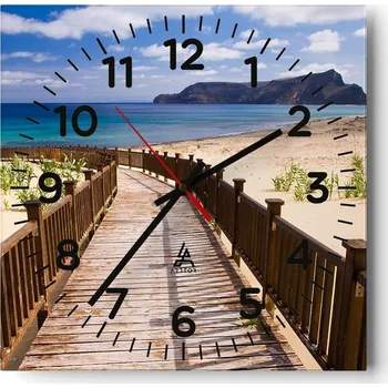 Hodiny Nástěnné hodiny ARTTOR hnědé 40 cm