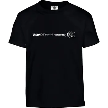 Pánské tričko Tričko Drum set | Sonor Druh: Dětské, Barva: Černá, Velikost: 146-L