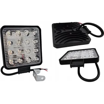 LED PRACOVNÍ SVĚTLO DÁLKOVÉ REFLEKTOR HALOGEN OFF-ROAD 48W 24 LED 12V-30V