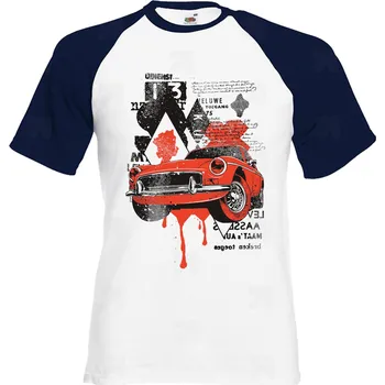 Pánské tričko Tričko 13 Druh: Pánské, Barva: Navy | Bílá, Velikost: M