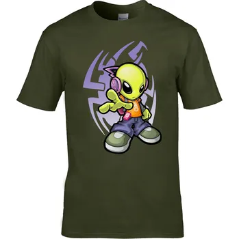 Pánské tričko Tričko Marťánek Druh: Dětské, Barva: Světle Zelená, Velikost: L