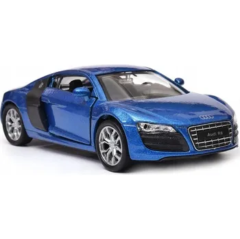 autíčko Audi R8 V10 2001 1:34 - 39 WELLY modrá