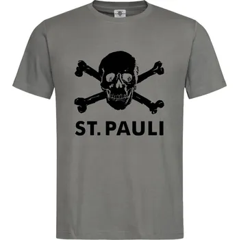 Pánské tričko Tričko St. Pauli Druh: Pánské, Barva: Břidlice, Velikost: S