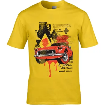 Pánské tričko Tričko 13 Druh: Pánské, Barva: Žlutá, Velikost: M