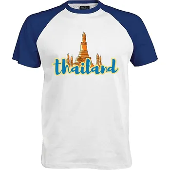 Pánské tričko Tričko Thajsko Druh: Pánské, Barva: Royal | Bílá, Velikost: XL