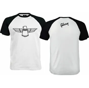 Tričko Gibson | Thunderbird Druh: Pánské, Barva: Černo | Bílá, Velikost: XL