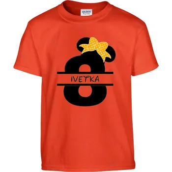 Chlapecké tričko Tričko Maruška 6 let Druh: Dětské, Barva: Oranžová, Velikost: XL