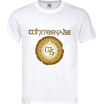 Pánské tričko Tričko Whitesnake Druh: Pánské, Barva: Bílá, Velikost: M