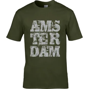 Pánské oblečení Tričko Amsterdam Druh: Dětské, Barva: Khaki, Velikost: 110-XS