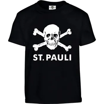 Pánské tričko Tričko St. Pauli Druh: Dětské, Barva: Černá, Velikost: 122-S