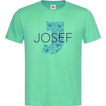 Pánské tričko Tričko Josef Druh: Pánské, Barva: Světle Zelená, Velikost: XL