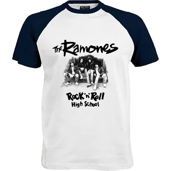 Pánské tričko Tričko The Ramones Druh: Pánské, Barva: Navy | Bílá, Velikost: M