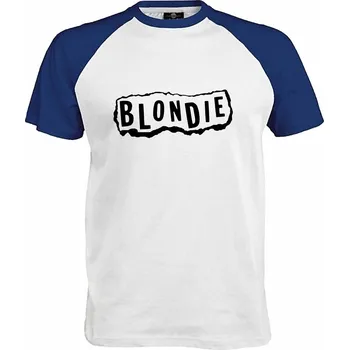 Pánské tričko Tričko Blondie Druh: Pánské, Barva: Royal | Bílá, Velikost: L