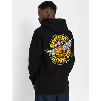 Pánská mikina Spitfire Flying Grimple HD (black) M, černá