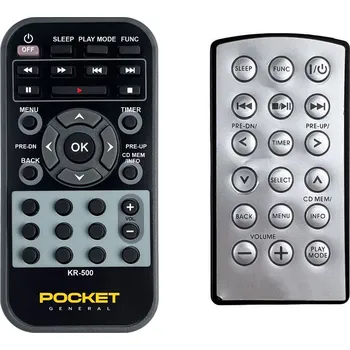 AUNA KR-500, 10031477 - dálkový ovladač duplikát