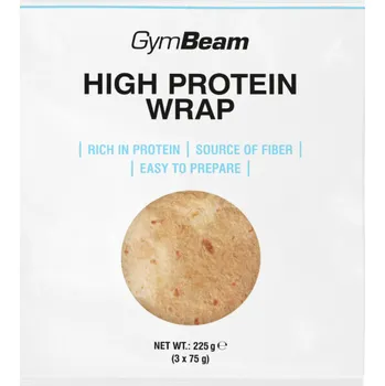 Fitness strava Wrap s vysokým obsahem bílkovin - GymBeam Balení (g): 225 g