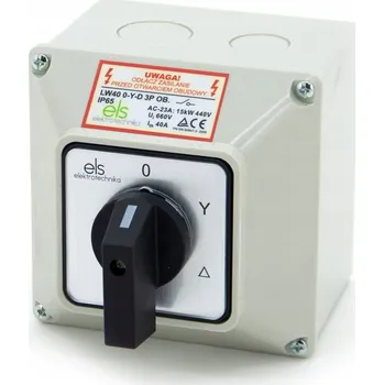 Bezpečnostní kamera Spojka ELS Elektrotechnika 660 V IP65 40 A