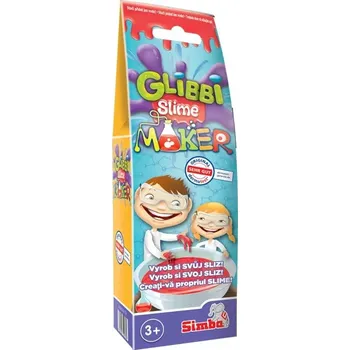 Modelovací hmota Simba Glibbi Slime Maker DP16 zelený modrý