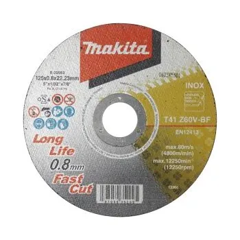 Řezný kotouč kotouč řezný nerez 125x0.8x22.23mm