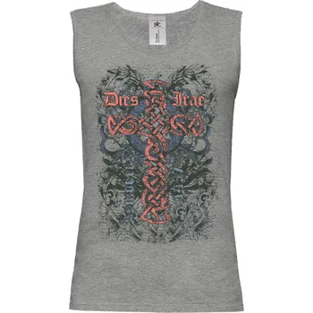 Pánské tričko Tričko Dies Irae Druh: Pánské, Barva: Šedá, Velikost: L