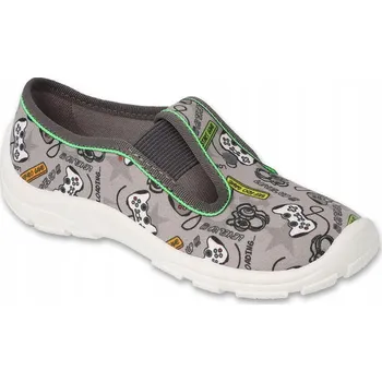 Chlapecké bačkory Befado dětské papuče s gumou, vícebarevné, velikost 30