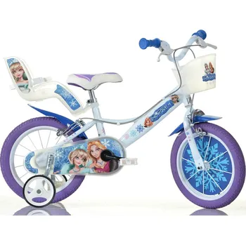 Dětské kolo Dino bikes 164RN SNOW QUEEN 16" 2022 dívčí kolo