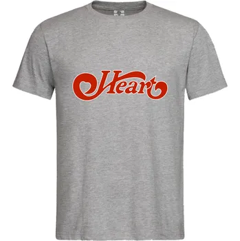 Pánské tričko Tričko Heart Druh: Pánské, Barva: Šedá, Velikost: L