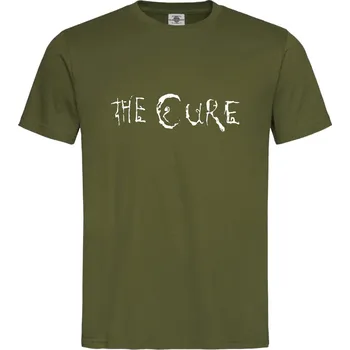 Pánské tričko Tričko The Cure Druh: Pánské, Barva: Khaki, Velikost: L