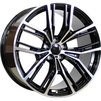 Alu kolo Alu kola Racing Line H5059, 20x10.5 5x112 ET40, černá + leštění