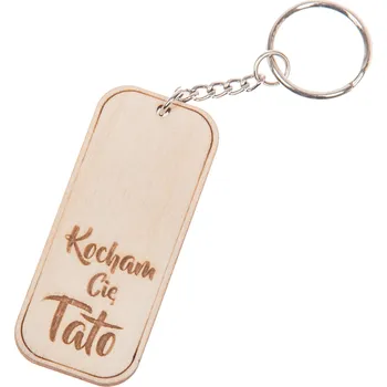 PŘÍVĚSEK MILUJI TĚ, TÁTI přívěsek na klíče dárek pro tátu