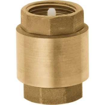 Ventil Mosazný pružinový zpětný ventil, vnitřní závit 1"