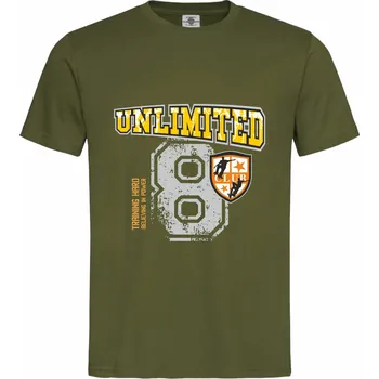 Pánské oblečení Tričko Unlimited Druh: Pánské, Barva: Khaki, Velikost: L