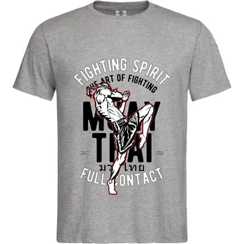Pánské tričko Tričko Fighting Spirit Druh: Pánské, Barva: Šedá, Velikost: S