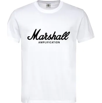 Pánské tričko Tričko Marshall Amplification Druh: Dětské, Barva: Bílá, Velikost: 122-S