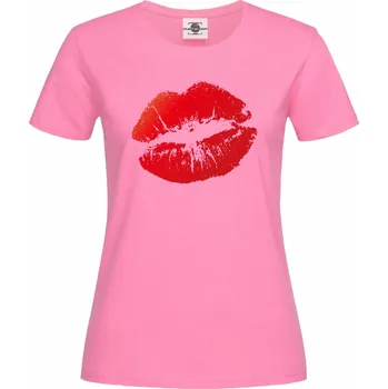 Dámské tričko Tričko Pusa Druh: Dámské, Barva: Růžová, Velikost: S