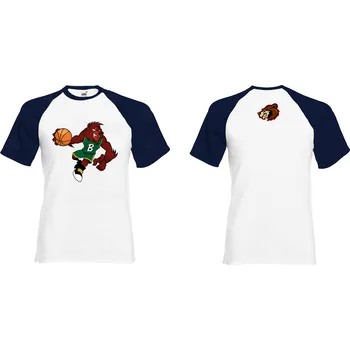 Pánské tričko Tričko Basketball Bear Druh: Pánské, Barva: Navy | Bílá, Velikost: L