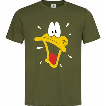 Pánské oblečení Tričko Kačer Duffy Druh: Pánské, Barva: Khaki, Velikost: M