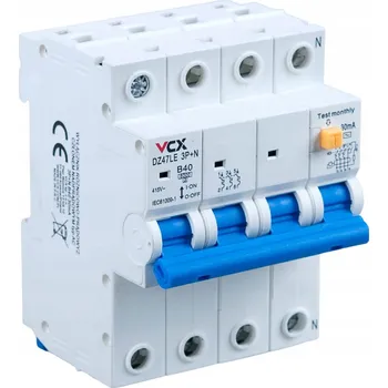 vypínač Proudový chránič VCX 230 V IP20 40 A